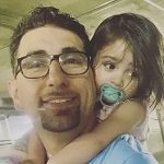 #8 Ayman and his daughter, Deema